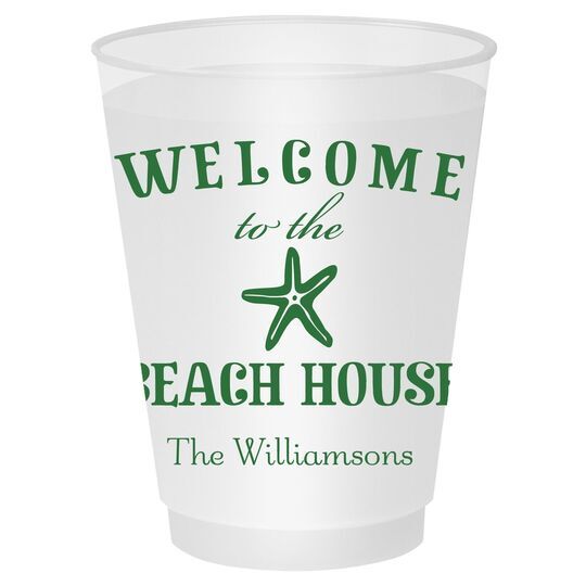 Welcome to the Beach House Shatterproof Cups